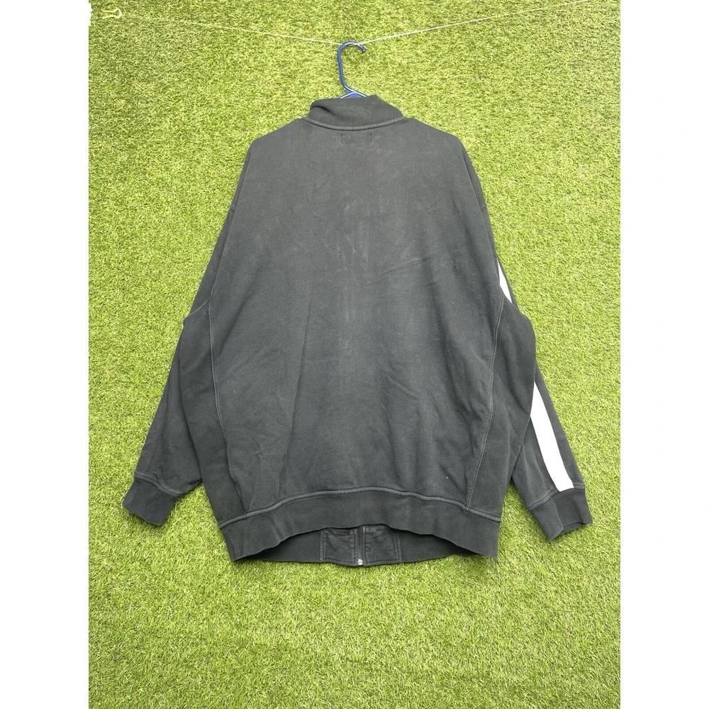 Polo Ralph Lauren Full Zip Sweatshirt Mens 3XLT Black Mock Neck Track Jacket